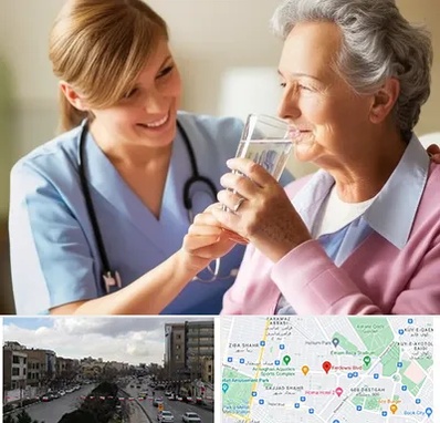 پرستار بیمار در بلوار فردوسی مشهد