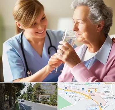 پرستار بیمار در مهرویلا کرج 