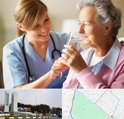 پرستار بیمار در بلوار فلسیطین مشهد 