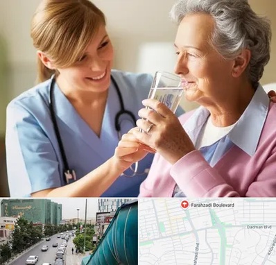 پرستار بیمار در بلوار فرحزادی 
