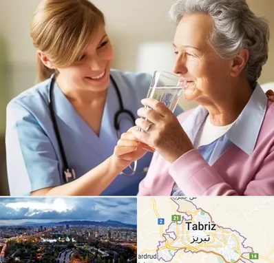پرستار بیمار در تبریز