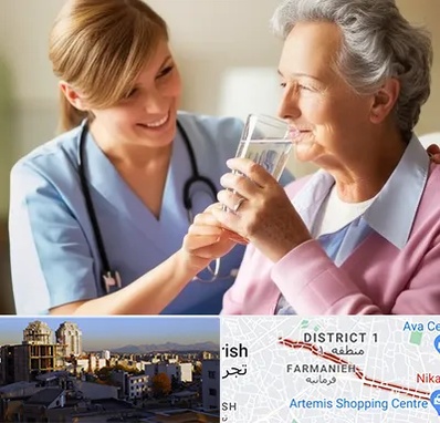 پرستار بیمار در فرمانیه 
