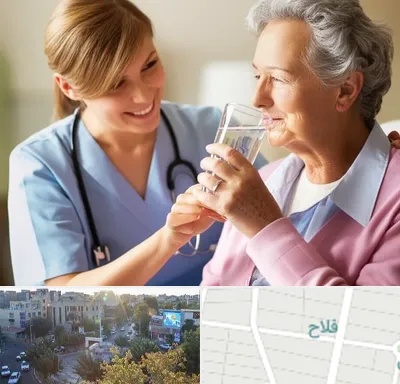 پرستار بیمار در فلاح