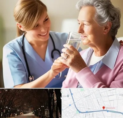 پرستار بیمار در ابوریحان تبریز 