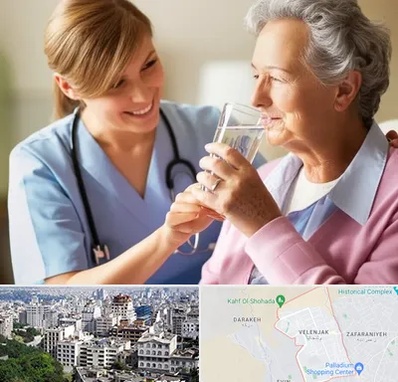 پرستار بیمار در ولنجک 