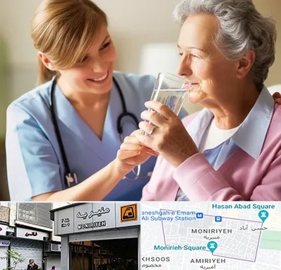 پرستار بیمار در منیریه 