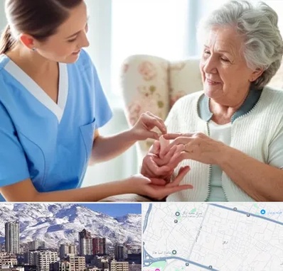 شرکت پرستاری در ازگل 