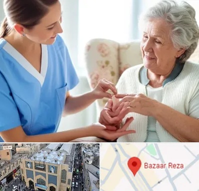 شرکت پرستاری در بازار رضا مشهد