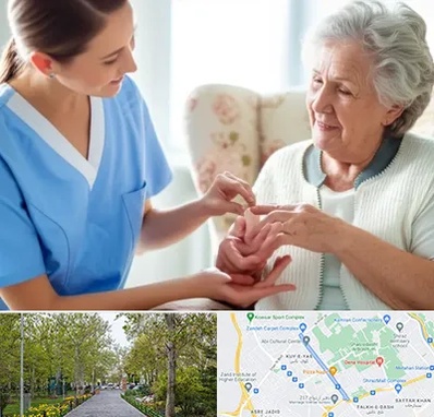 شرکت پرستاری در قدوسی غربی شیراز 