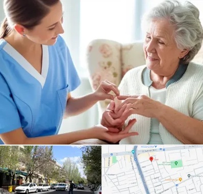 شرکت پرستاری در کوی فیروز تبریز 