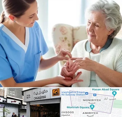 شرکت پرستاری در منیریه 