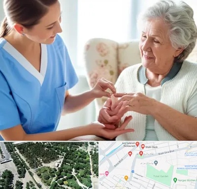 شرکت پرستاری در سالاریه قم 