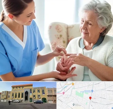 شرکت پرستاری در زنبیل آباد قم 