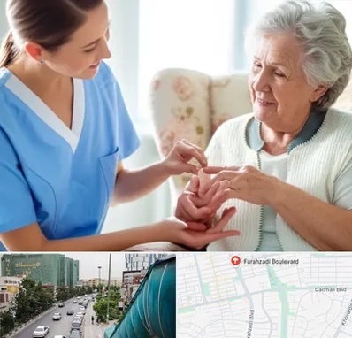 شرکت پرستاری در بلوار فرحزادی