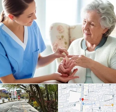 شرکت پرستاری در خیابان توحید اصفهان 