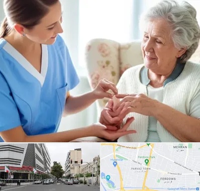 شرکت پرستاری در بلوار فردوس