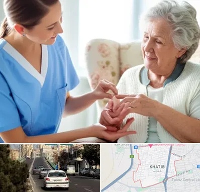 شرکت پرستاری در خطیب تبریز 