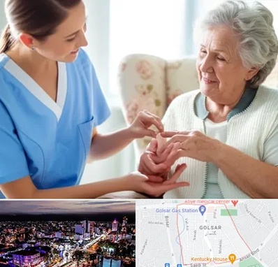 شرکت پرستاری در گلسار رشت 