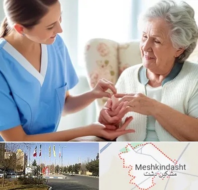 شرکت پرستاری در مشکین دشت