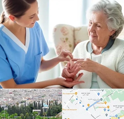 شرکت پرستاری در محلاتی شیراز 