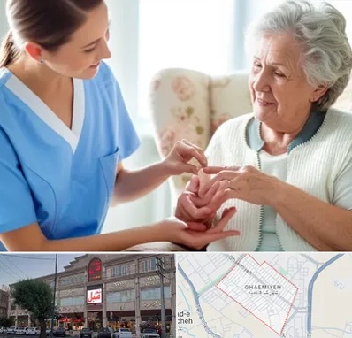 شرکت پرستاری در قائمیه اسلامشهر 