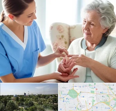 شرکت پرستاری در منطقه 16 تهران