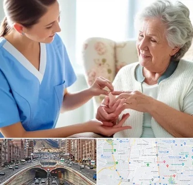 شرکت پرستاری در منطقه 10 تهران