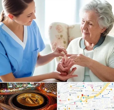 شرکت پرستاری در میدان ولیعصر