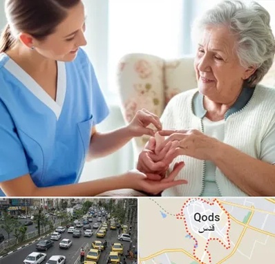 شرکت پرستاری در شهر قدس