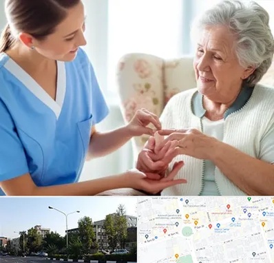 شرکت پرستاری در میدان کاج 