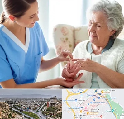 شرکت پرستاری در معالی آباد شیراز 
