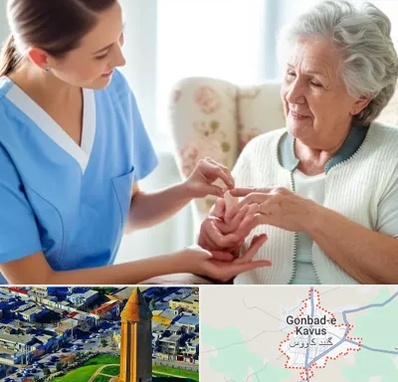 شرکت پرستاری در گنبد کاووس