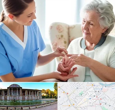 شرکت پرستاری در عفیف آباد شیراز 