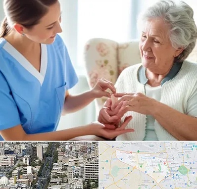 شرکت پرستاری در منطقه 18 تهران