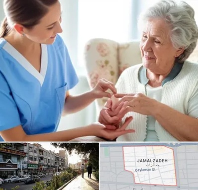 شرکت پرستاری در خیابان جمالزاده