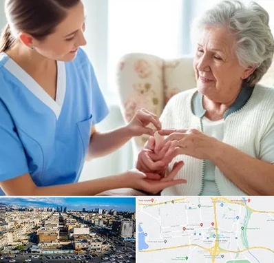 شرکت پرستاری در شهرک راه آهن 