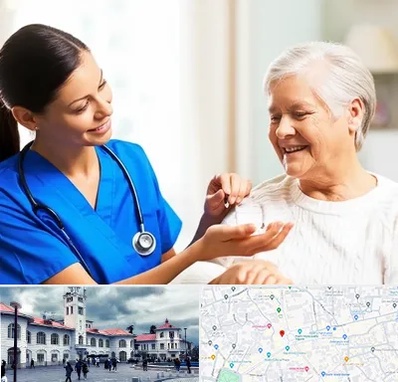 بهیار در میدان شهرداری رشت 