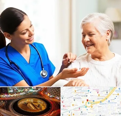 بهیار در میدان ولیعصر 