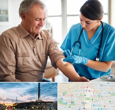 تزریقات و پانسمان در منطقه 2 تهران 