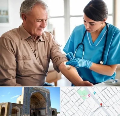 تزریقات و پانسمان در مصلی مشهد 