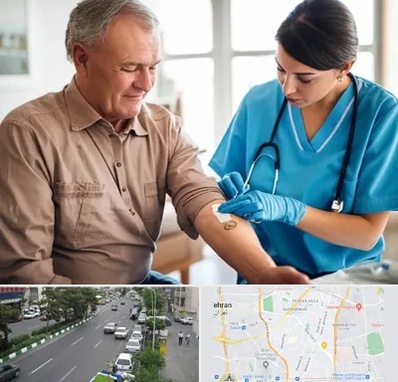 تزریقات و پانسمان در ستارخان 