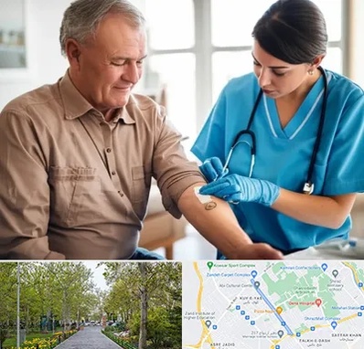 تزریقات و پانسمان در قدوسی غربی شیراز 