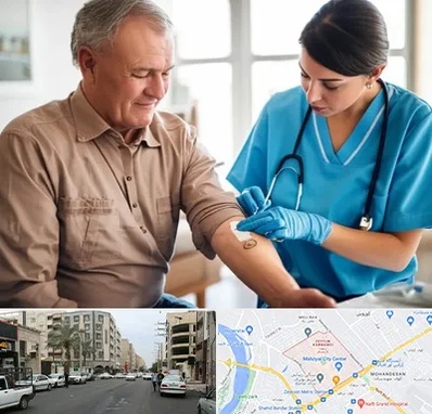 تزریقات و پانسمان در زیتون کارمندی اهواز 