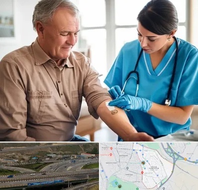 تزریقات و پانسمان در یاغچیان تبریز 