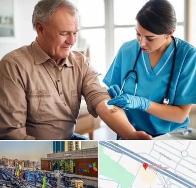 تزریقات و پانسمان در لاله پارک تبریز 