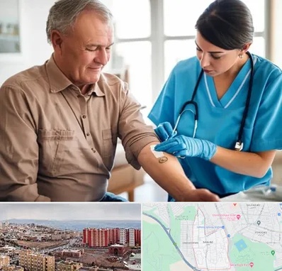 تزریقات و پانسمان در سهند تبریز 