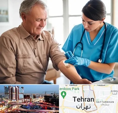 تزریقات و پانسمان در صادقیه