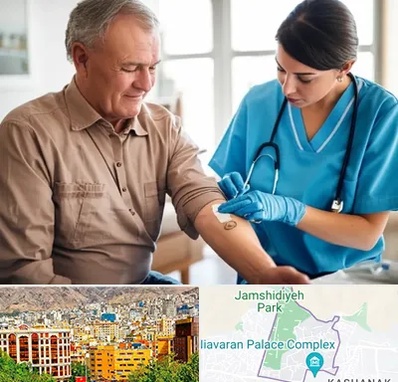 تزریقات و پانسمان در نیاوران 