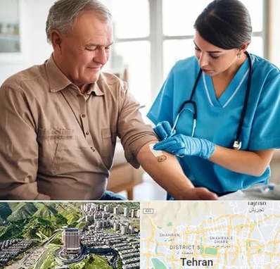 تزریقات و پانسمان در شمال تهران 