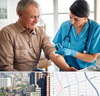 تزریقات و پانسمان در خیابان بهشتی